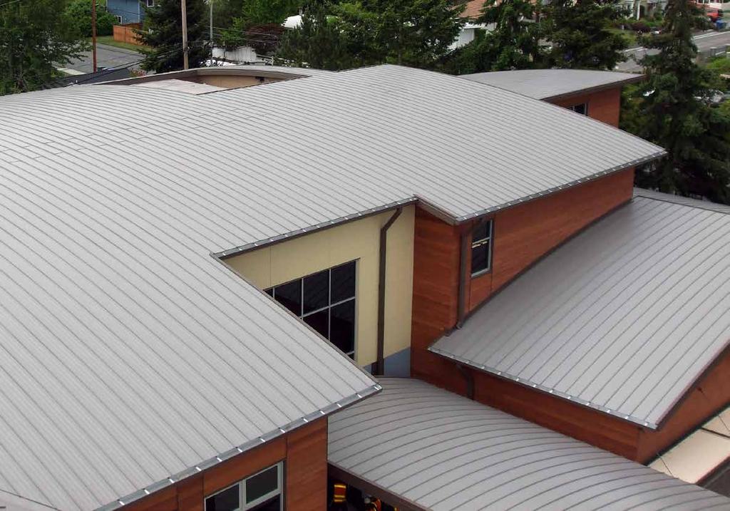Select Seam IDEAL FOR CURVED APPLICATIONS Select Seam is a performance-rated, non-structural, batten seam metal roof systems.