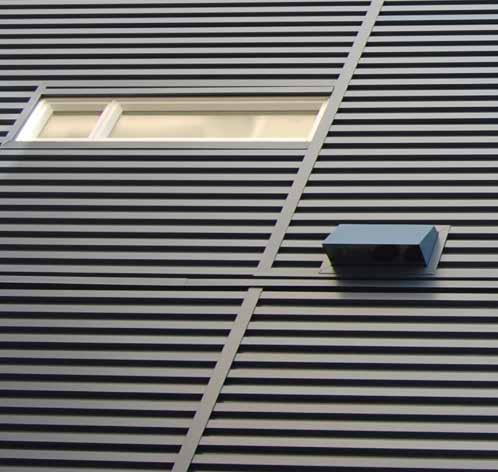 Profiles are also ideal for fascia and equipment screen applications.