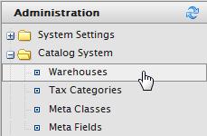 Administration 249 Warehouses This topic is intended for administrators and developers with administration access rights in Episerver.