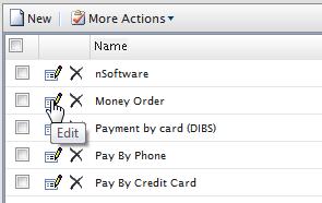Administration 263 The ID is automatically generated. You can change the other fields (except System Keyword). Click OK to save your changes.