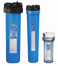 Aqua Flo Filter Housings Hydrotech s Aqua Flo Point-of-Use Water Filter Housings are easy to install and come with a mounting bracket and hardware plus sump wrench for easy sump removal.