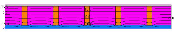 This is an example of the importance of reducing the thermal bridging through the enclosure. The calculated R- values for both of the advanced framing walls are shown in Table 6.