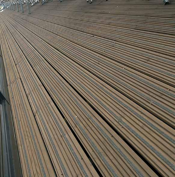 Slip Resistant Decking Slip Resistant Decking is specifically designed to provide a durable and effective external anti-slip surface to minimise any risk of slip even in adverse weather conditions.