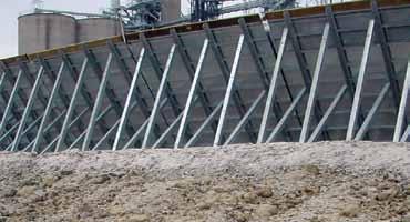 Features & Benefits The Union Iron Works Temp-Stor temporary grain storage system can be installed in any available space with minimal site