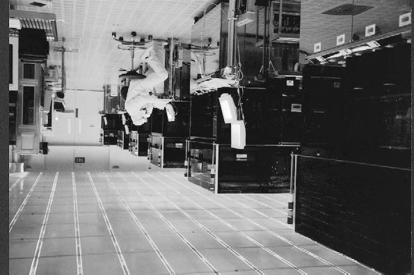 Photolithography Bay in a Sub-micron Wafer Fab