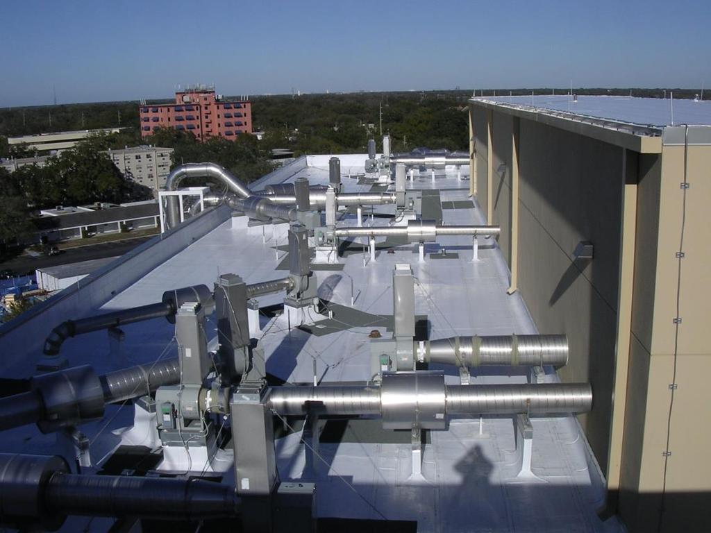 Commercial Low-Slope MB Installation Low fume and