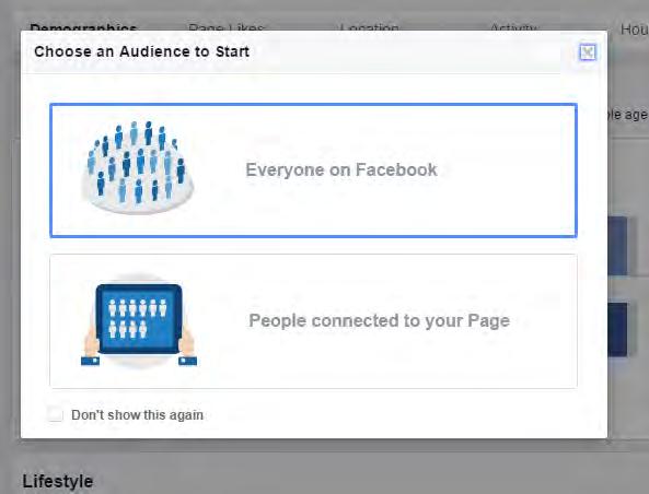 Use the Audience Insights Tool!
