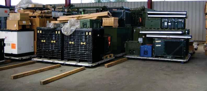 TRADITIONAL STORAGE METHODS PROBLEM TRADITIONAL STORAGE METHODS DUNNAGE, UNSTACKABLE,