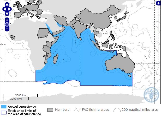 Indian Ocean Tuna Commission The Indian Ocean Tuna Commission (IOTC) is an intergovernmental organization established under Article XIV of the FAO constitution.