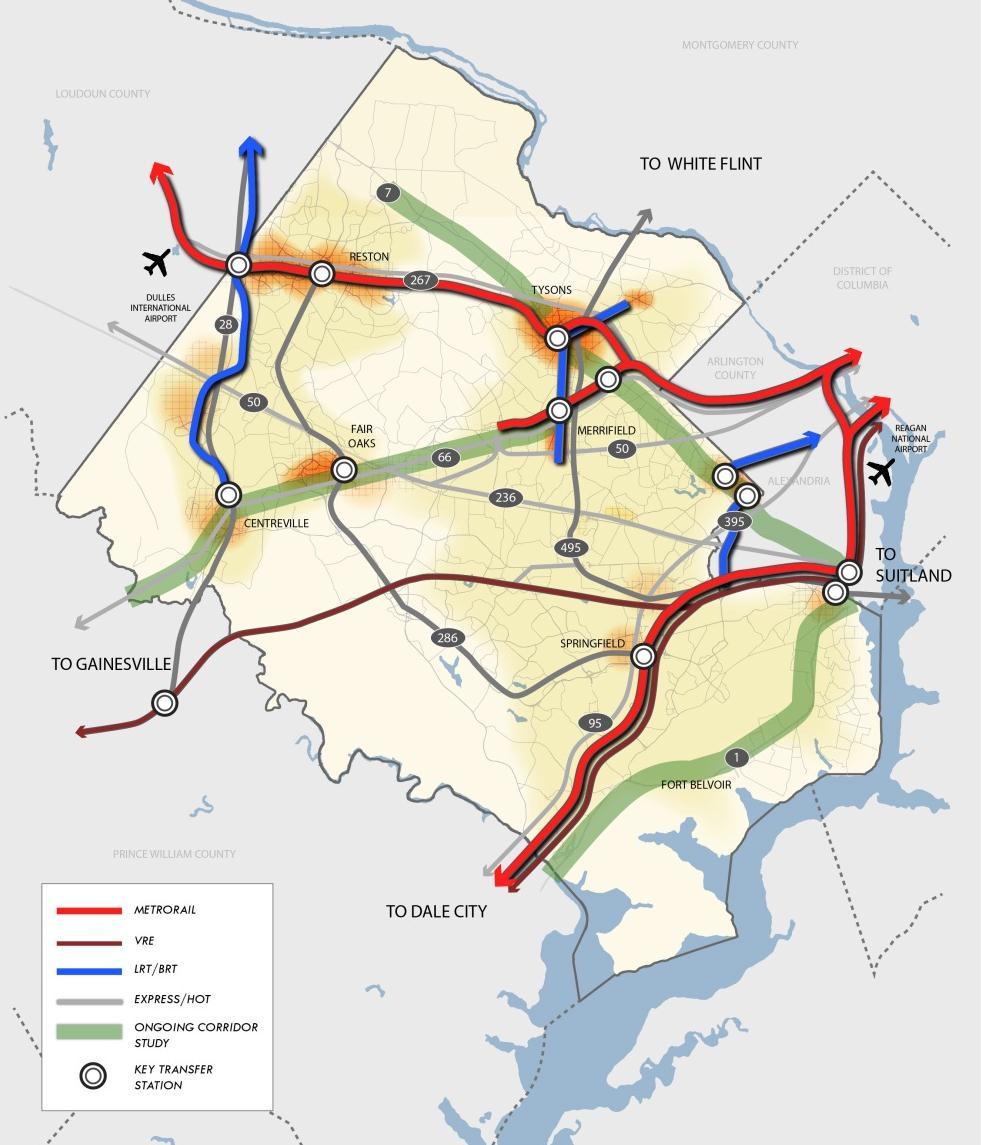 Proposed Network Concept The Proposed High Quality Transit Network Concept builds upon the existing and Constrained Long Range Plan (CLRP)