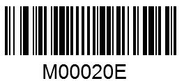 42 Set Code ID Barcodes (continued) Set UPC-A Code ID