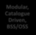 Digital Core Modular, Catalogue Driven, BSS/OSS Optimized