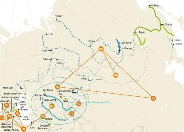 Cooperation on transboundary waters in the Caucasus, Central Asia and the Russian Federation Watercourse