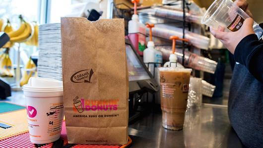 Every 3 Years Dunkin' Brands shares jump as loyalty program hits milestone