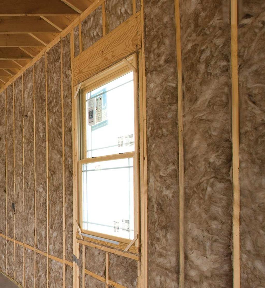 EcoBatt insulation is naturally brown ensures no phenol, formaldehyde, acrylics or artiicial colors are used in the manufacturing process.