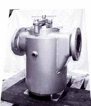 Steam Jacketed Basket Strainer Pipeline Strainer Cast Construction Permanent Media Model 72SJ Carbon Steel or Stainless Steel Sizes 1" to " Flanged Features NPT steam connections Up to 0 psi steam