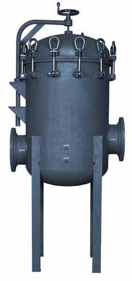 INDUSTRIAL FILTER HOUSING FOR 40 CARTRIDGES industrial and small community water filtration applications.