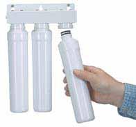 WATTS DRINKING WATER UNITS WITH KWIK-CHANGE CARTRIDGES We now offer a complete line of filtration systems and components with Kwik-Change cartridges, including cartridges for taste, odors and