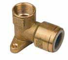 FITTINGS Stackable Elbow Part Number QUICK CONNECT FITTINGS 231420 231421 231422 45 Series Brass Stackable Elbow 45, 1" CTS Union Elbows 45 Part Number 231425 231426 231427 45 Series Brass Union