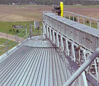 DIAMETER-BASED ROOF OPTIONS BALANCE PERFORMANCE & PRICE Roof strength is a critical part of a commercial grain bin.