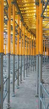 the overlapping of the girders allows the MULTIFLEX to be easily adapted to accommodate a broad range of