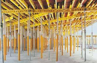 areas can be formed with MULTIFLEX whereby the girders are simply arranged radially.