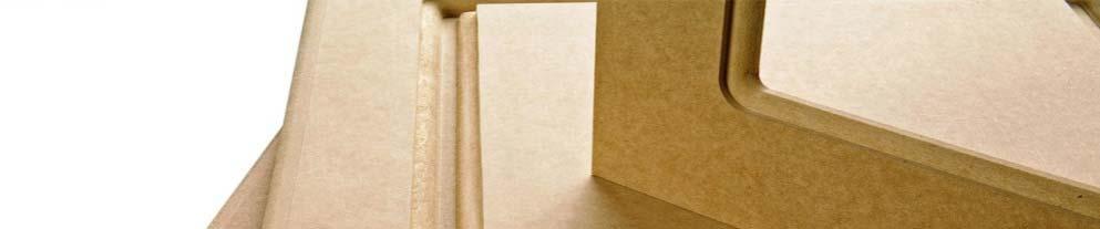 surfaces MDF Fiber from timber or premium recycled