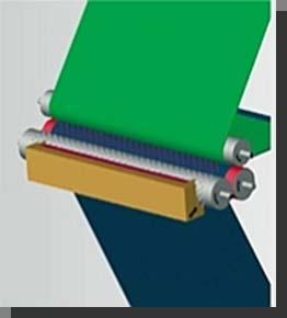 Hot Melt Adhesive Lamination Gravure-roller coating and laminating system Advantages: Patterning keeps adhesive