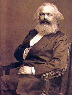 Karl Marx Saw history as a continuing class struggle between the wealthy mid and upper classes and the working lower classes. (the Have s vs.