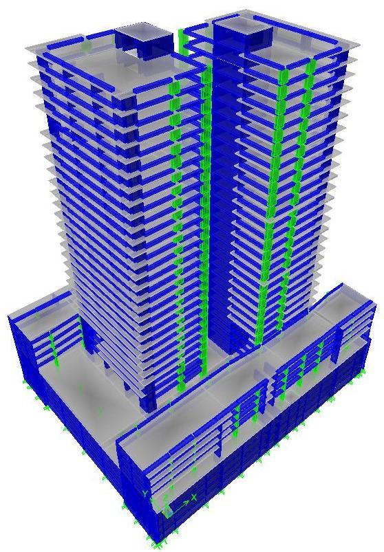The use of seismic isolation in this building prompted the use of seismic isolation technologies in high rise structures in Chile.