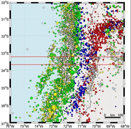 having much certainty about its activity, accelerations were estimated as a benchmark for analyzing the possible influence of this source in the calculation of the overall seismic hazard in the site