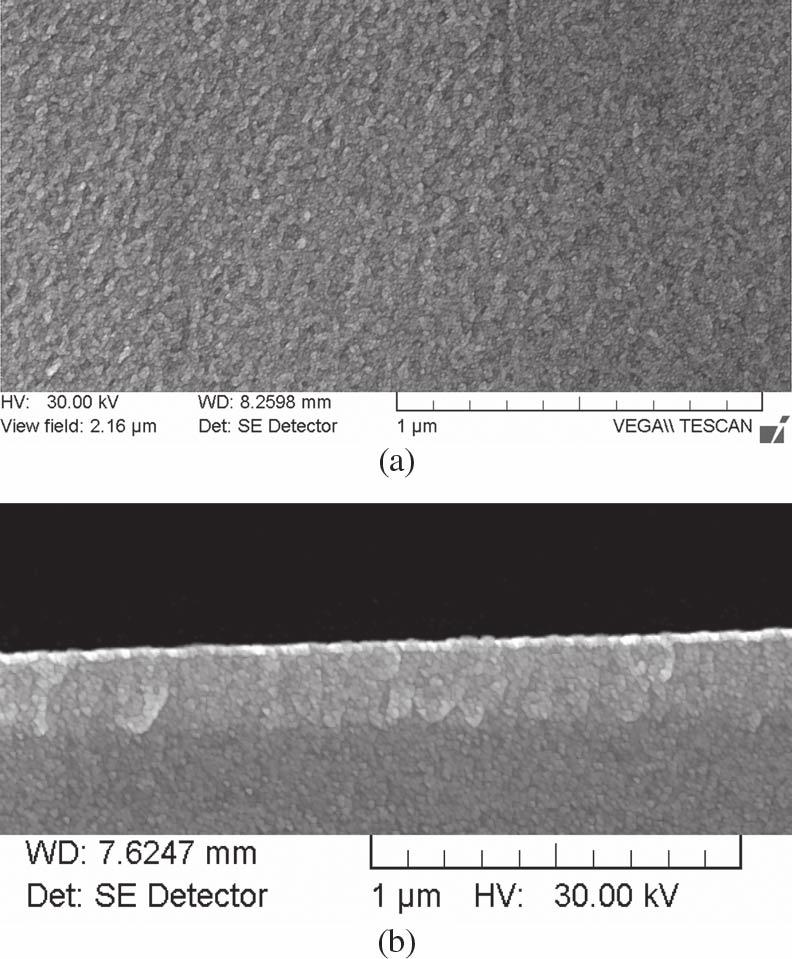 the oxidized silicon substrate due to bombardment with W reflected neutrals and from residual gas (the ultimate pressure in the sputtering device was 10 4 Pa).