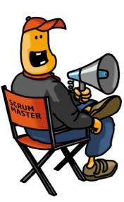 ROLES: SCRUM MASTER Servant-leader for the team Makes certain the Scrum process is understood Ensures the team adheres to Scrum theory and practices Enforces the rules - part of the