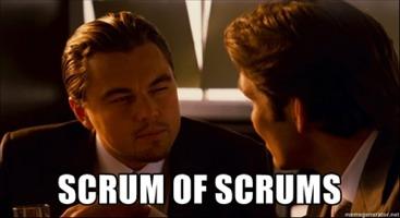 SCRUM OF SCRUMS Used in scaling Scrum to large project teams A representative from each Daily Scrum Meeting conducts their own Scrum Meeting What has your team done since