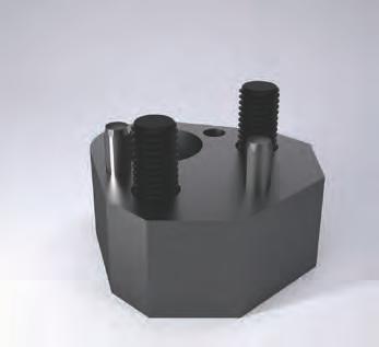 Triangle retainer, for punches ISO 8020 without anti-rotation element 2664.02. 2665.01.
