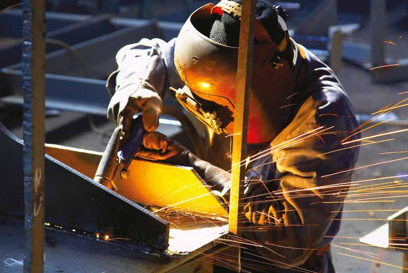 Our Activities Steel Fabrication Division Supply, Fabrication, Blasting, Painting and erection of structural steel work which includes, Large and medium jobs.