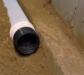 Got water? Pump it out If gutters and exterior grading won t stop water from coming in, a trench, perforated drainpipe and a sump pump may be required to move it out.