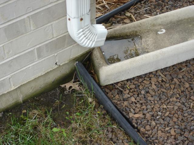 3. Gutter and Downspout Placement It is truly amazing that people will pay $10,000 for waterproofing and drain