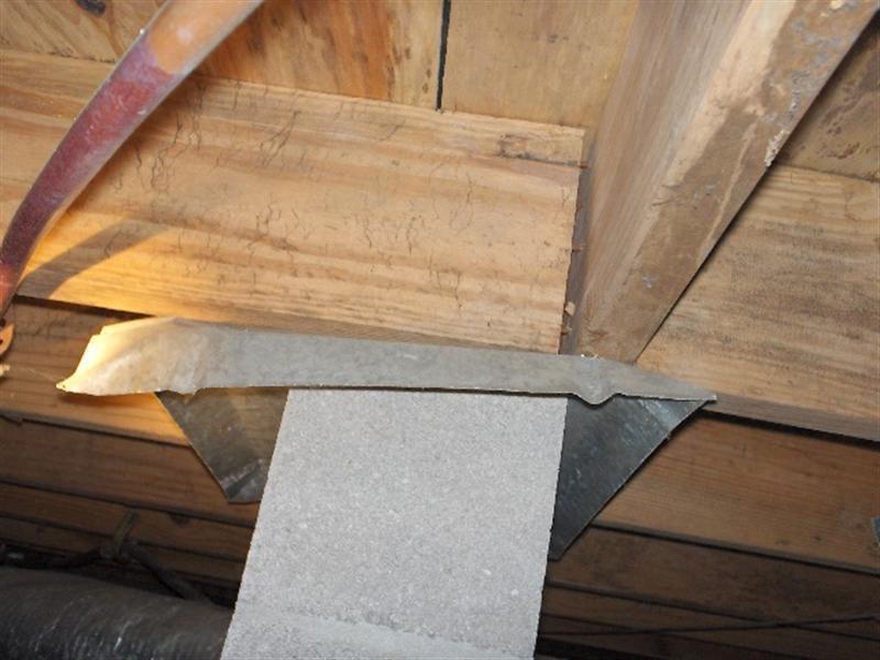 6. Structural Defects The support pier in this house is not properly placed