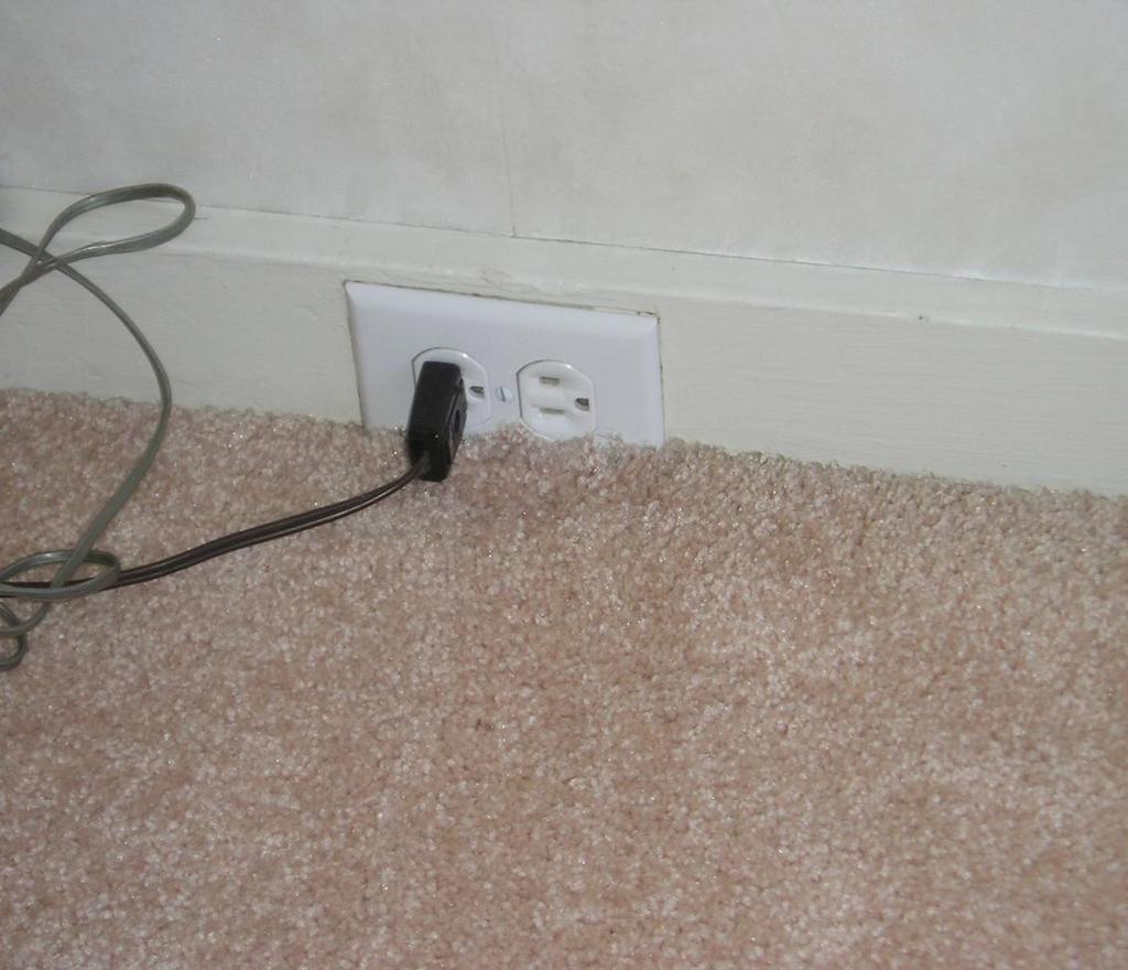 10. Just Plain Bad Luck It was OK before they installed the carpet. Different sub contractors blaming each other.