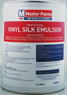 Suitable for interior use, especially areas of high humidity, eg kitchens and bathrooms.