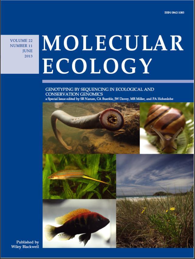 Molecular Ecology Special Issue: GENOTYPING BY SEQUENCING IN