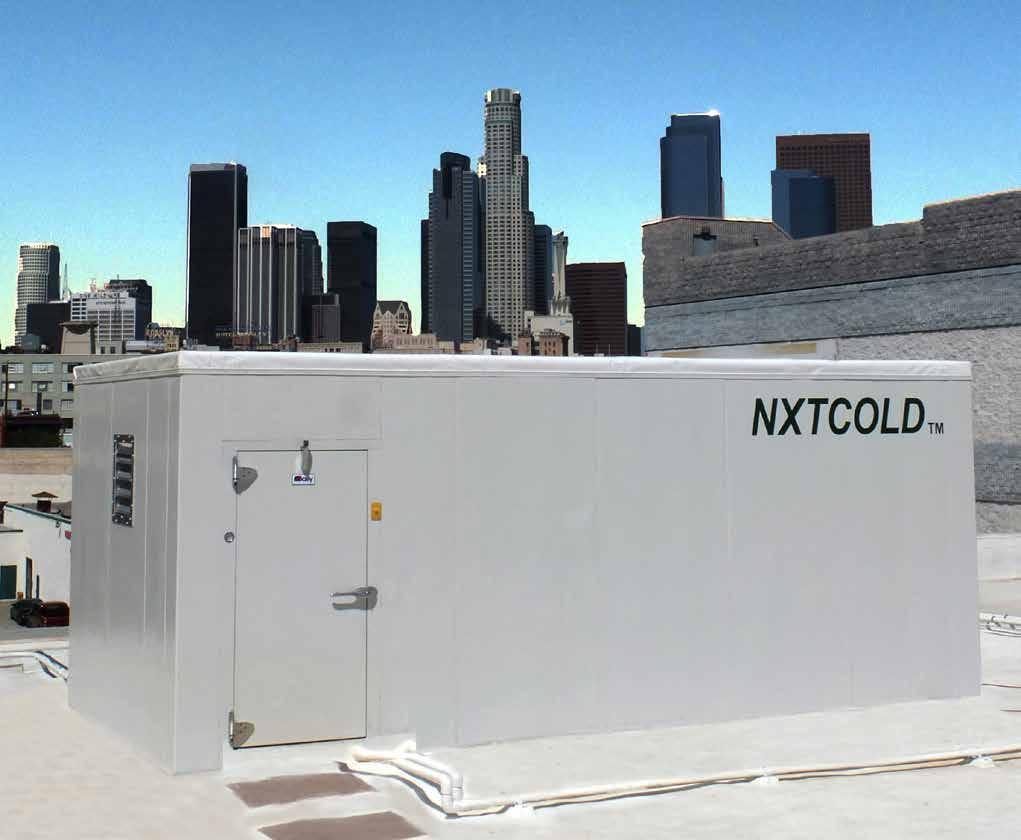 Modular Cold Storage Recent technology advances have been achieved that combine modular and portable self contained refrigeration with rack supported structures.