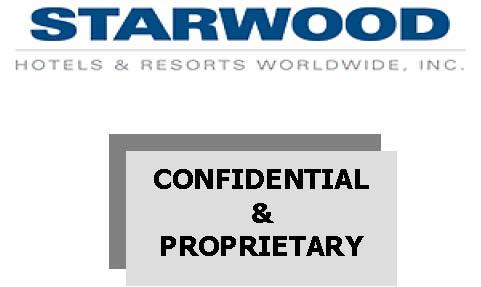 Issue/Revision Date: 4/09 StarHOT Discounted Rooms Program & Food & Beverage Discount Plan StarHOT DISCOUNTED ROOM PROGRAM StarHOT provides discounted rooms at participating hotels for Starwood
