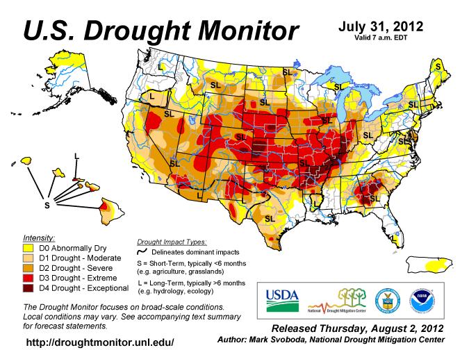 2012 Drought Decimates U.S.