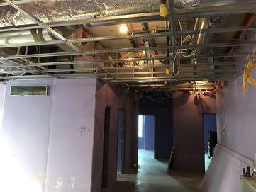 » Continued Setting Showers @ Building E.» Continued Hanging Drywall @ Buildings E & F.