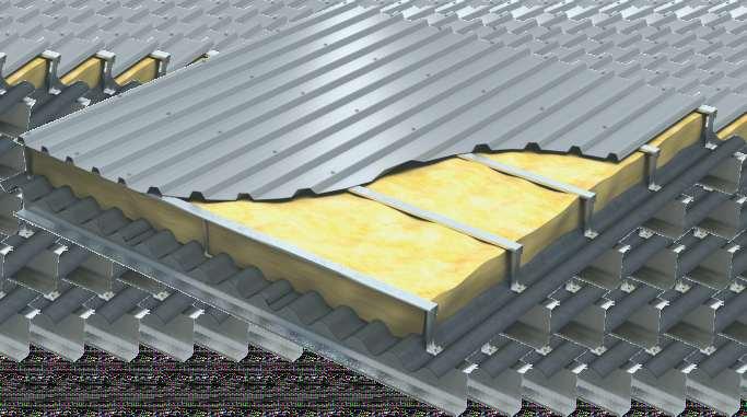 ASHGRID Roof Spacer Support System OVER-ROOFING AESTOS ROOFS 1 3 2 4 1 2 3 4 Existing asbestos-cement roof sheets are left in position eliminating the labour intensive and dangerous task of removal.