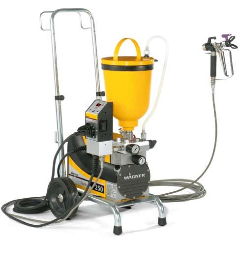 17 PRODUCT DESCRIPTION TempSpray H 106 TempSpray H 106: 10 m, DN 6 stainless steel hose The Wagner TempSpray H 106 is a small compact unit in which the