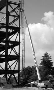 the foundation to erect steel 23 Use of a Man-Lift If a man-lift is to be used on a project, the controlling