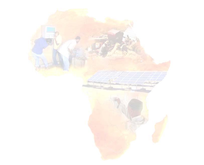 AFRETEP Scientific and Technical Support to Sustainable Energy Development in Africa: rural electrification, renewable energy and communication.